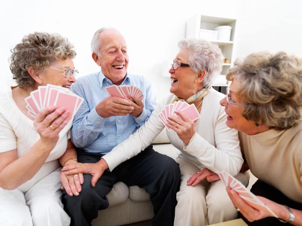 Seniors in Independent Living Retirement Residence